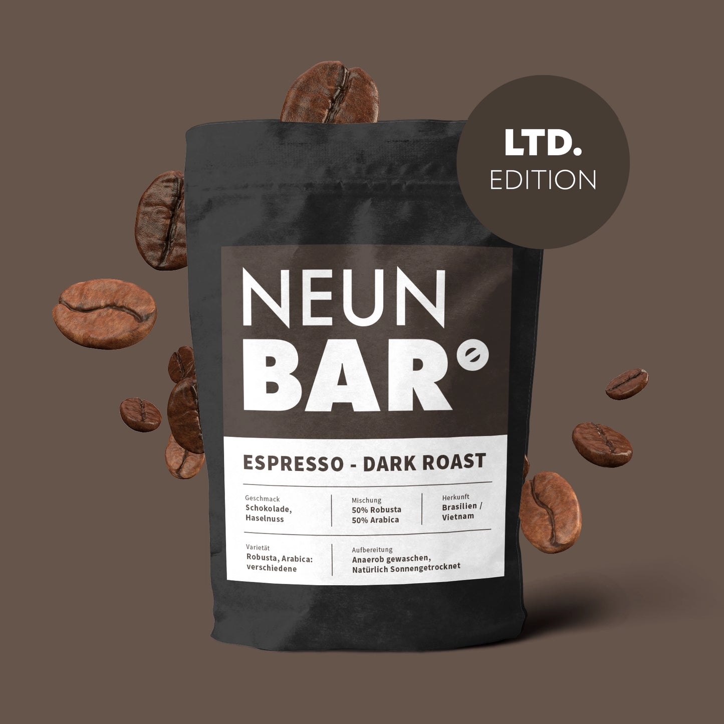 NEUN BAR DARK ROAST